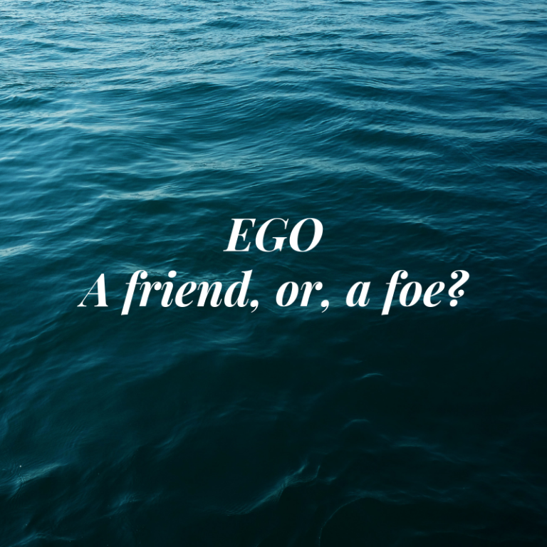 Imgi 2 EGO A FRIEND OR A FOE